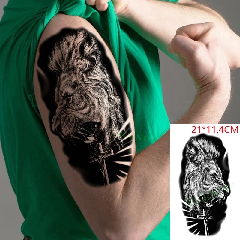 Waterproof Temporary Tattoo Sticker protector of Ancient Egypt Egyptian totem Anubis fake tatto flash tatoo for men women girl
