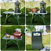Stainless Steel Compact Camping Table Folding Camp Table for Cooking Hiking