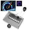 Solar LED Colorful Bike Wheel Light USB Rechargeable Smart Sensing Spoke Light