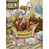 Quiet Nights -14CT Stamped Cross Stitch Kit(29*37cm)