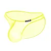 Men's Briefs Ultra-thin Transparent Bulge Pouch Underwear Sexy Low Rise Breathable Panties