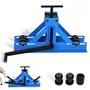 [US Local Warehouse] Tube Roller Bender for Square/Round Pipes Manual Tube Pipe Roller Bender Metal Bending Machine for Mild Steel Cooper & Aluminum