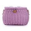 Bike Front Basket Backpack with Lid Cycling Handlebar Basket Bicycle Accessories