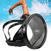 Oval Diving Mask Spearfishing Mask Anti-Fog Adjustable for Underwater Adventures