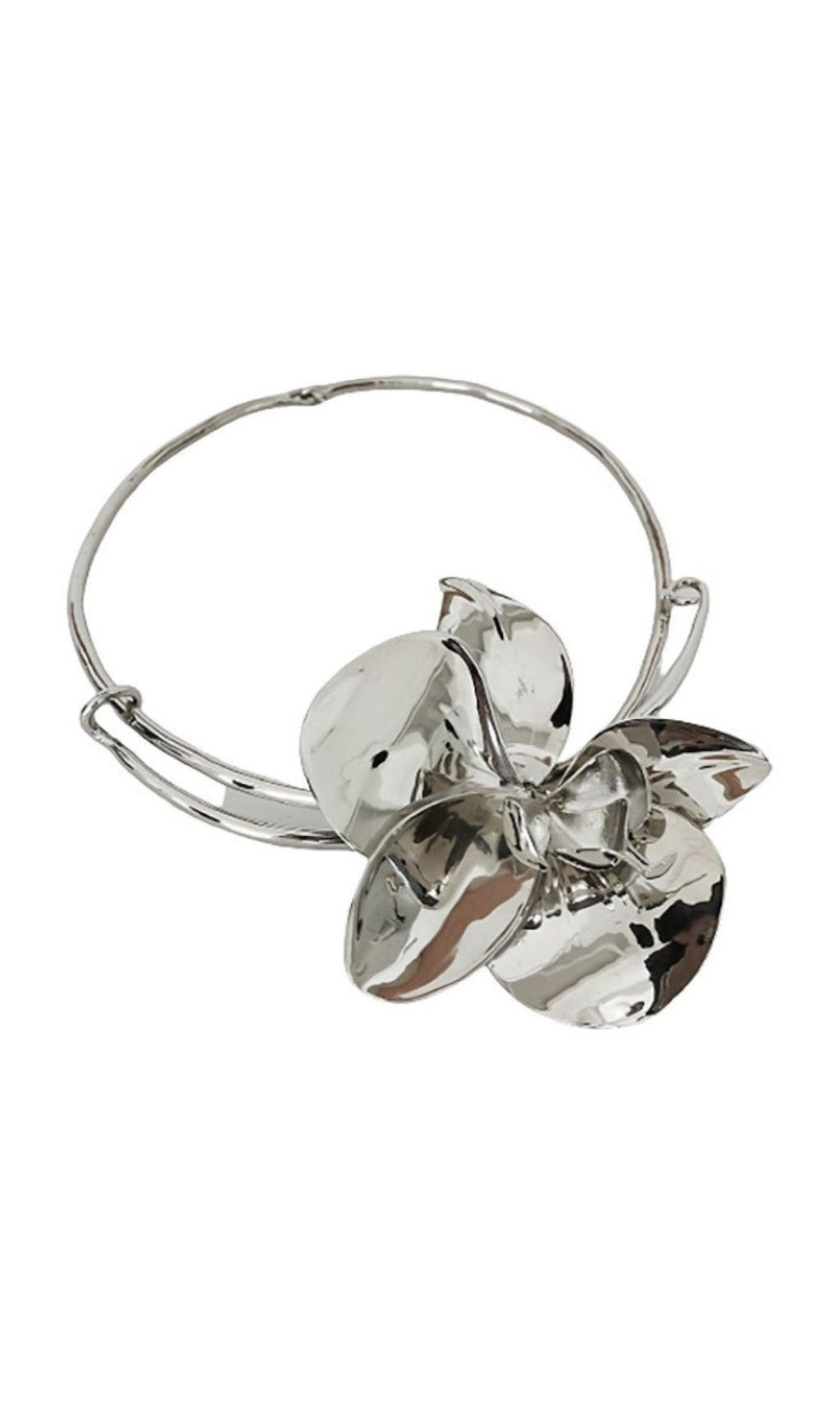 Three-Dimensional Orchid Choker Flowering Girl