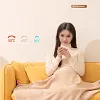 USB Rechargeable Heating Warming Blanket - Perfect for Office & Home Warming