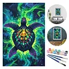 (US Local)Sea Turtles-Paint By Numbers Kit(40x60cm)