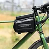 3L Bicycle Front Frame Bag Support Touch Screen Bike Top Tube Bag for 7in Phones