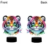(US Local)Animal Diamond Painting Night Light Diamond Art Lamp Home Decoration (Tiger)