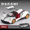 1:24 Pagani Sports Car Alloy Car Model With Sound And Light Pull Back Steering Metal Car Model