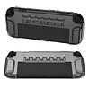Clear PC Case for Nintendo for Switch 2 Protective Shell with 6 Game Card Slots