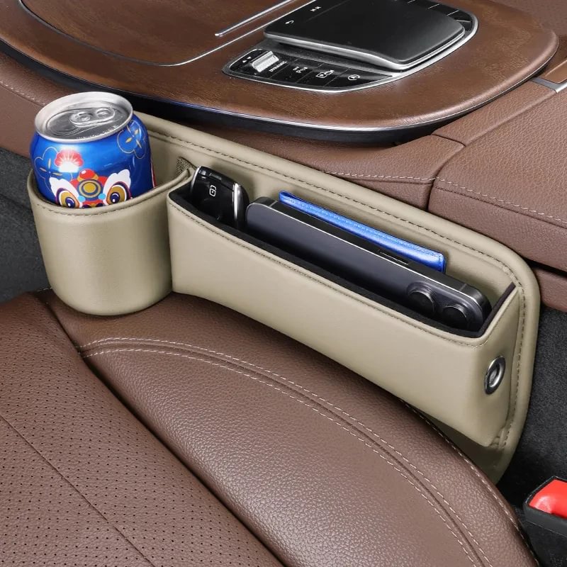 🔥HOT SALE 50% OFF 💖Car leather cup holder gap bag