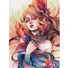 Watercolor Beauty-Paint by Numbers Acrylic Painting 40*50cm(Watercolor)