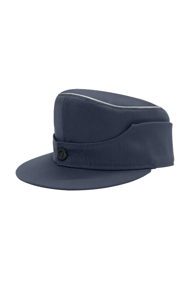   Luftwaffe Blue Grey Gabardine M1944 Field Cap German-Uniform