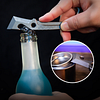 Matrix EDC Iron Ridge Crowbar Titanium Alloy Bottle Opener Multifunctional Portable Play Emergency Decompression Toy Equipment