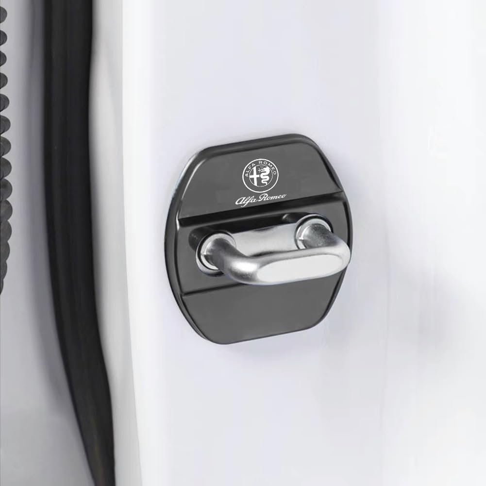 Car door lock alloy protective cover (4 pieces)