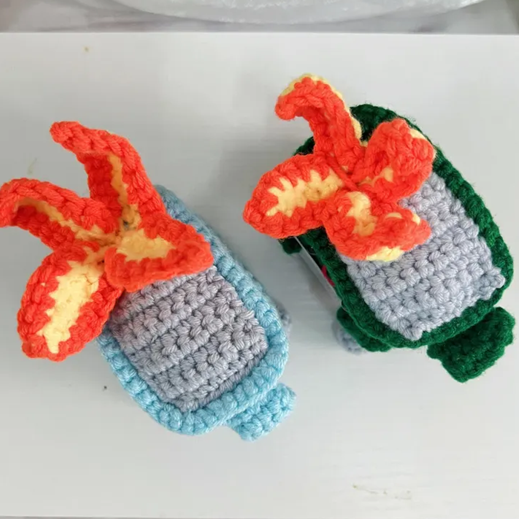 💖Handmade Crochet Dumpster Fire🎁Emotional Support Gift