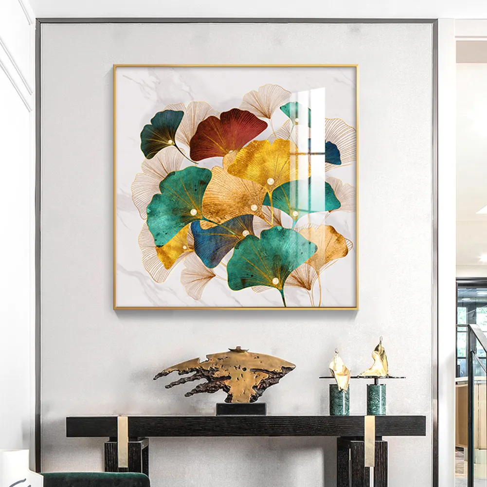 11ct Stamped Cross Stitch - Ginkgo Leaf(50*50cm)