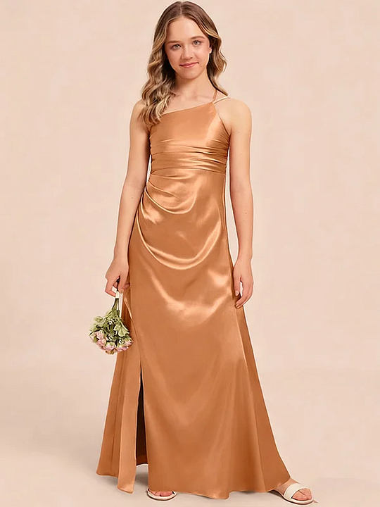 slim fit dress slacks Sequined Junior Bridesmaid Dresses,A-line Flower Girl Dress,JB00019