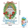 Diamond Painting Crystal Christmas Acrylic Statue Desktop Rhinestone Mosaic Art Kit