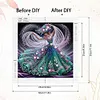 (US Local)4pcs/set Girl-Special Shaped Diamond Painting Kit(30x30cm)