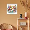 >SALE<5D DIY Full Round Drill Diamond Painting Happy Easter Kit Home Decor Art 30x30cm