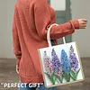 Diamond Painting Hyacinth Bouquet Tote Bag Handbag