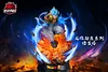 1/6 Scale Super Saiyan Blue Gogeta with LED - Dragon Ball Resin Statue - Kylin Studio