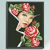 Flower Beauty- 9CT Full Beaded Cross Stitch Kit(38x49cm)