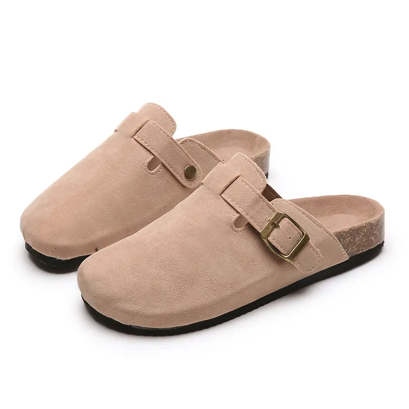 Qengg Qengg Slippers Female Couple Softwood Tug Wish Large Size Roman Shoes Casual Half-Dragging Lazy Shoes Trend