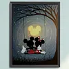 Mickey Minnie - 11CT Stamped Cross Stitch - 40*55cm - Disney