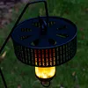 Mosquito Coil Holder with Cover Repellent Incense Coil Burner for Indoor Outdoor
