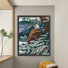 【Limited Stock Sale】Eagle Looking Out - 11CT Stamped Cross Stitch 55*67cm(Big Size)(Brand)