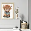 Yak-Full Embroidery 2 Strands 14CT Stamped Cross Stitch-30*40CM