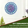 Diamond Painting Acrylic Single-Sided Drill Blue Butterfly Pendant Window Hanging Ornament
