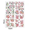 4pcs/set 5D DIY Diamond Painting Flower Stickers Handmade Art Craft Kits