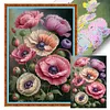 Poppy-11CT Stamped Cross Stitch Kit(40*60cm)