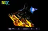WCF Scale Famous Battle Scene Cell with LED - Dragon Ball Resin Statue - Sky Top Studios