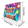 2027 Diamond Painting Monthly Calendar Kit Diamond Art Calendar for DIY Crafts