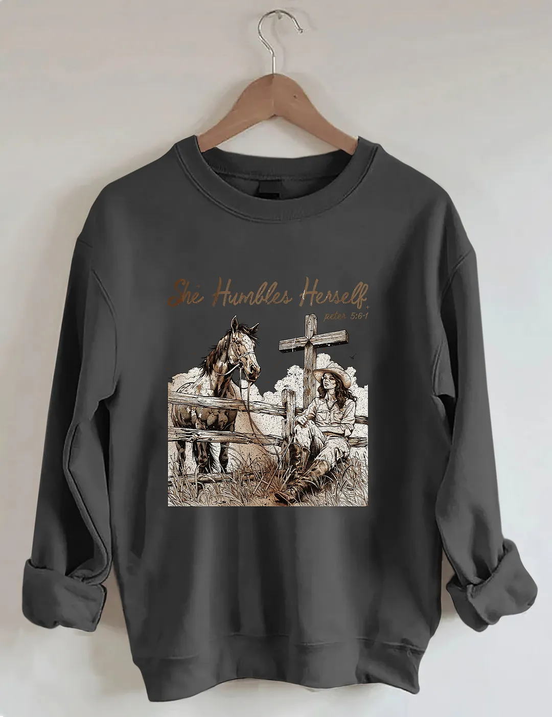 She Humbles Herself Sweatshirt