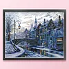 Winter Night - 14CT Counted Cross Stitch - 54*43cm
