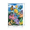 DIY Diamong Painting Double Sided Drills Garden Flags Outdoor Decor Holiday Garden Decorations Kit(Butterfly Flower)