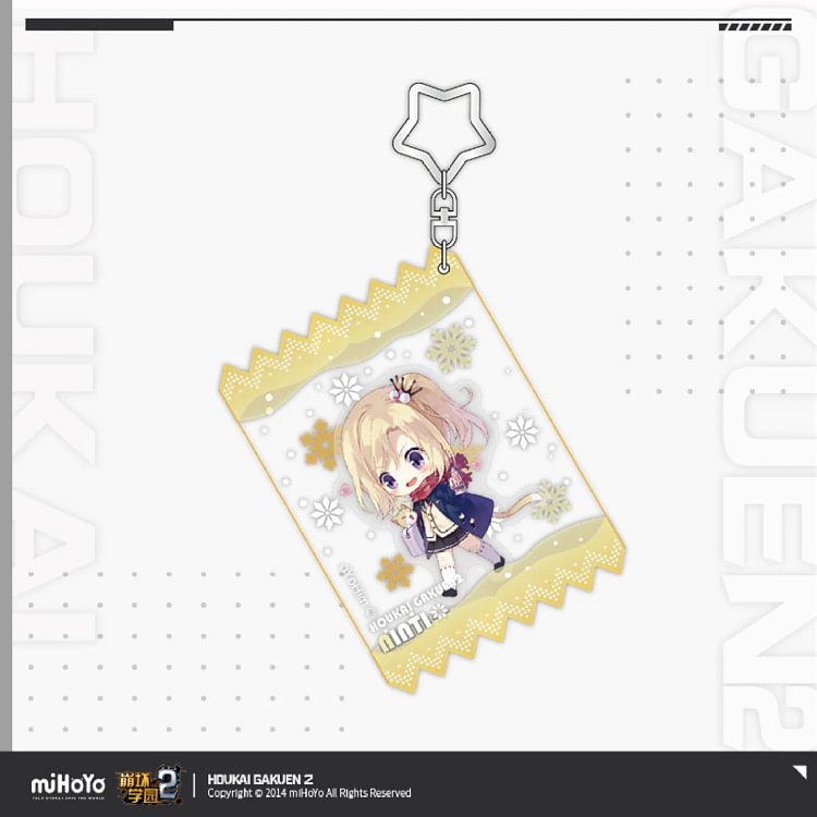 Official Honkai 2d Keychains