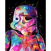 Diamond Painting-DIY Full Round Drill Movie Star War