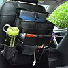 Car Seat Organiser with Separate Pocket Seat Storage Backpack Hanging Briefcase