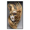 Mask-11CT Stamped Cross Stitch 40*70cm (Big Size)