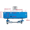 DIY Design DC 12V/24V Reciprocating Swing Motor, 20-120 Degrees Adjustable Speed 20/40/90/120/200RPM for Dynamic Advertising Design and Experiment