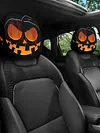 Halloween Headrest Covers Decorative Cushion Cover Automobile Headrest Protector