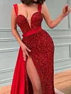 Shiny Empire Condole Belt Maxi Dress
