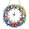 DIY Christmas Acrylic Diamond Painting Clock Pendant Hanging Kit